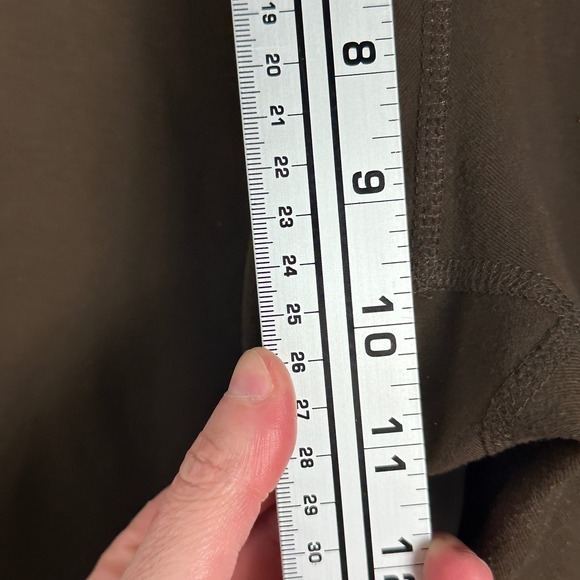 Lululemon Y2K Wide Leg Brown Yoga Leggings High Rise Womens Pants Sz 12 Stretch - Picture 9 of 14